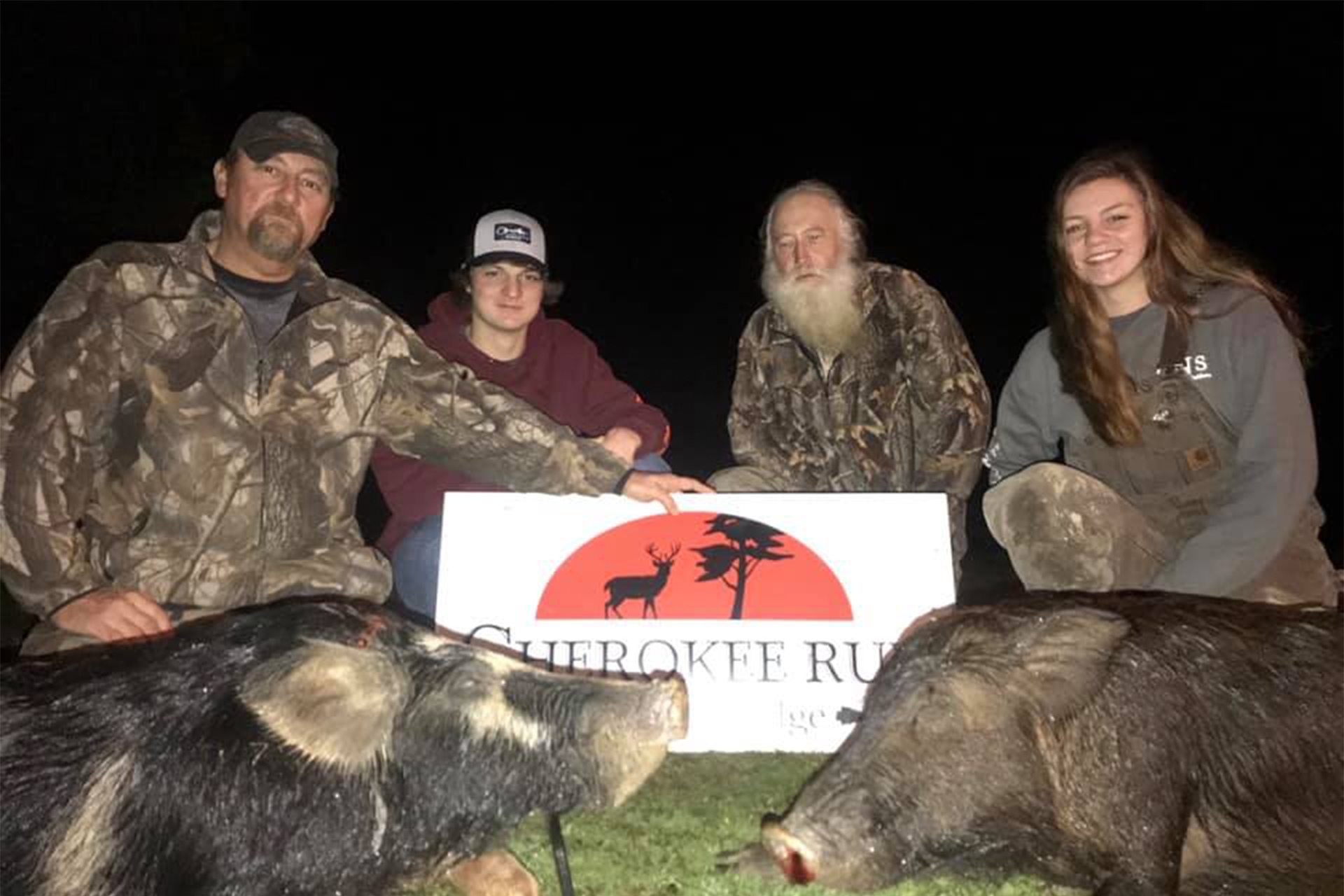 Cherokee Run Hog Hunt Photo