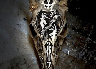 Bone Tattoo European Deer Skull