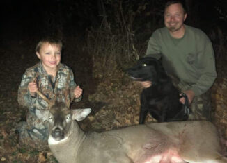 First buck of Indiana youth hunter