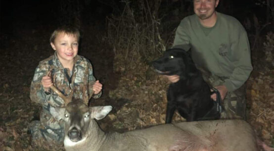 First buck of Indiana youth hunter