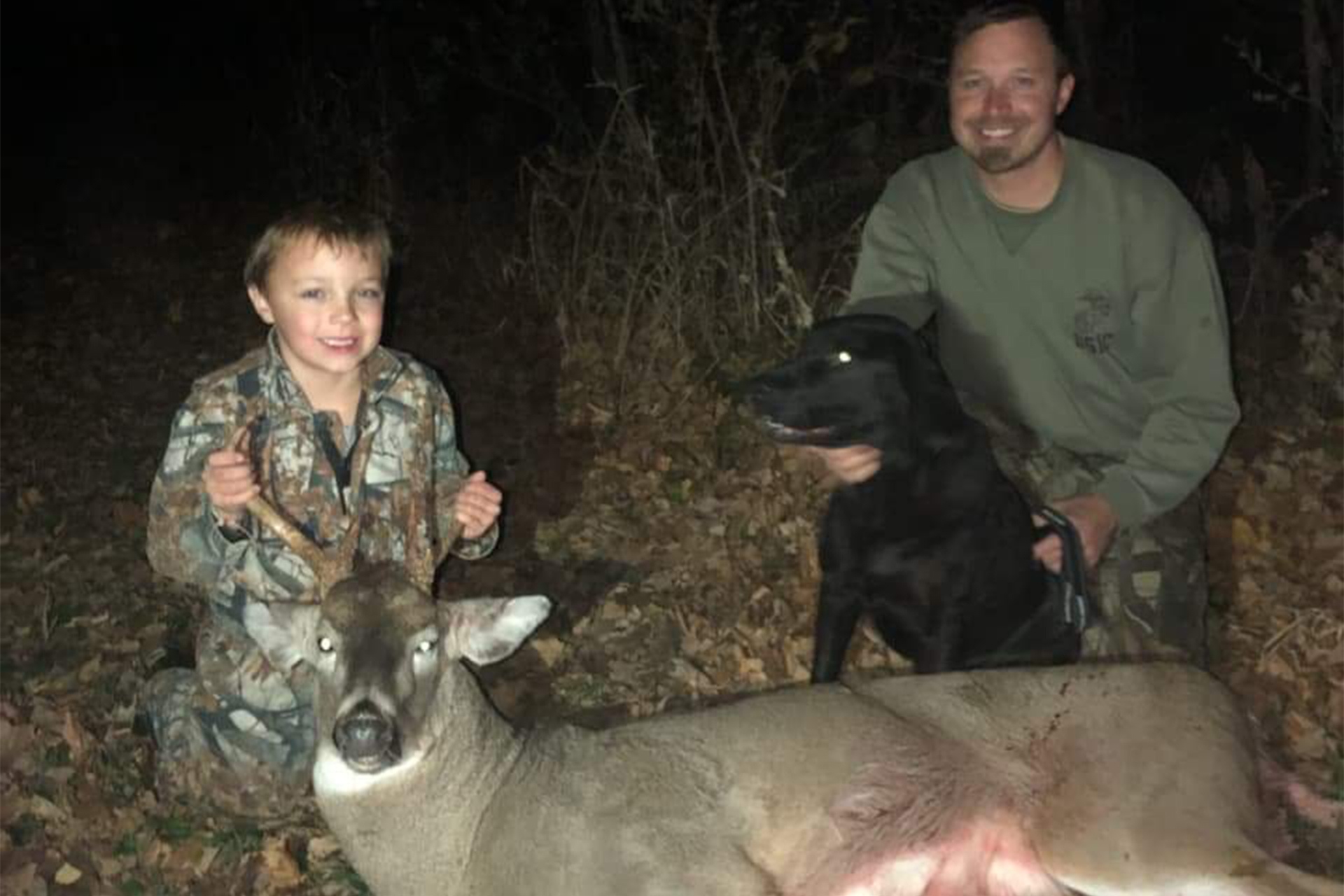 First buck of Indiana youth hunter